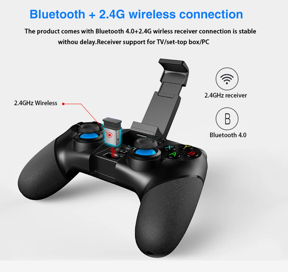 IPEGA PG-9156 геймпад гибкий джойстик/чувствительный ключ/Bluetooth 4 0/2 ГГц беспроводное