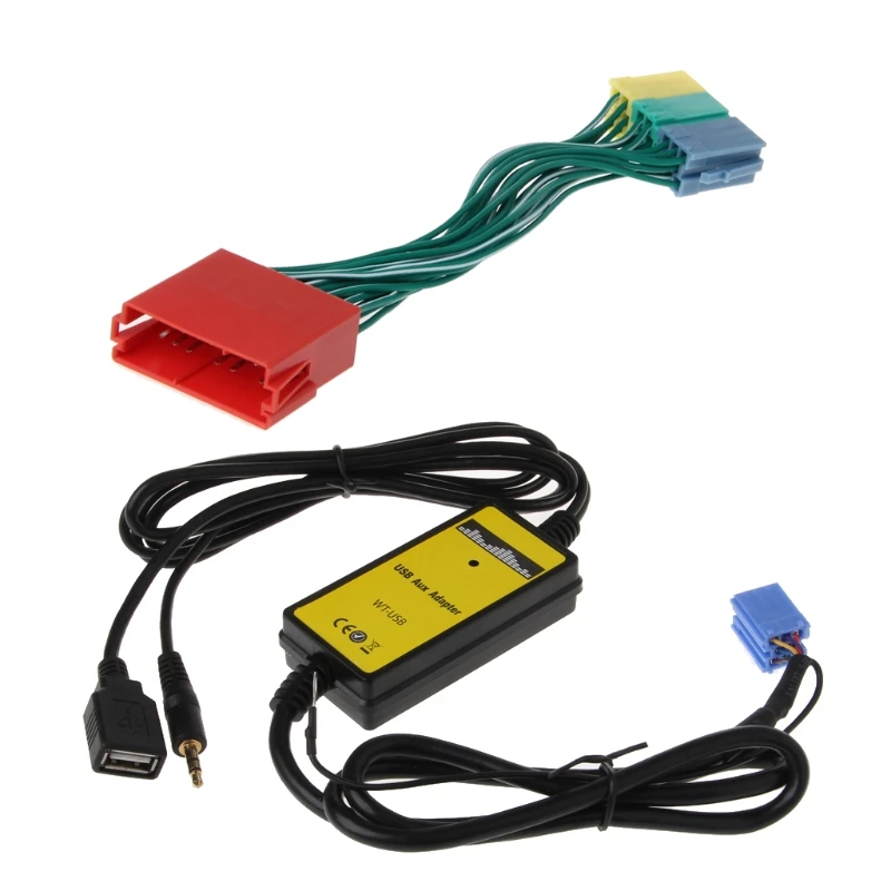 Автомобильный MP3 плеер радиоинтерфейс устройство смены компакт дисков USB SD AUX для
