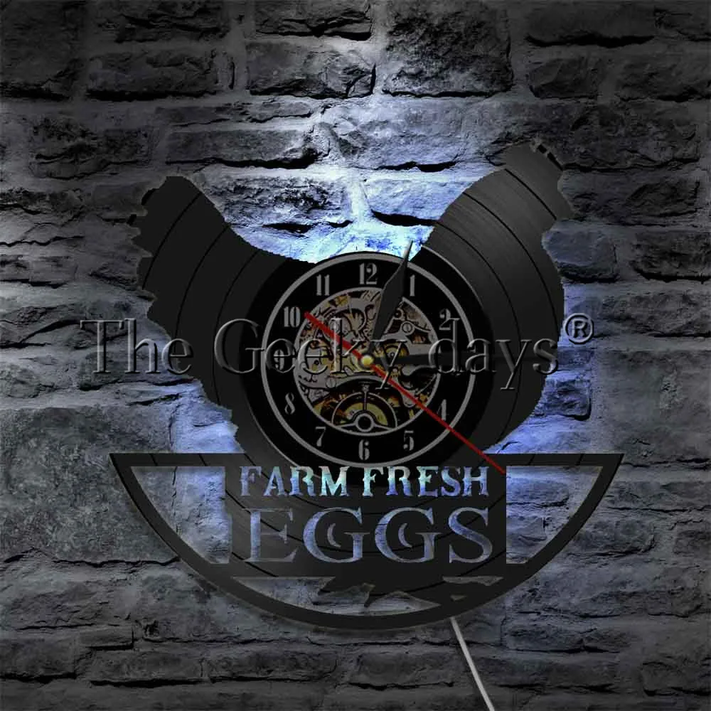 Светодиодный светильник с курицей настенное художественное украшение для дома в