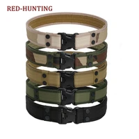 new tactical adjustable men waist belt 2 inch outdoor hiking climbing load bearing utility waistband police belt duty belt