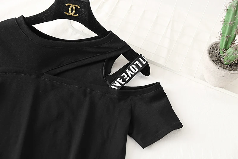 Женский модельный комплект из двух предметов Элегантная футболка с коротким