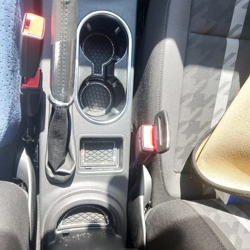 8 шт. автомобильный Стайлинг Декор дверь паз коврик подстаканник для Volkswagen Beetle 2012