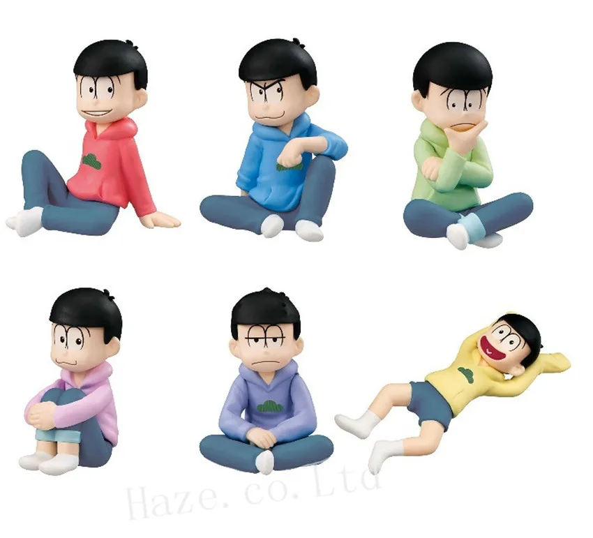 Комплект из 7 фигурок аниме Mr.Osomatsu San Karamatsu 4 5 см фигурка ПВХ|pvc figure|set ofanime figure set |