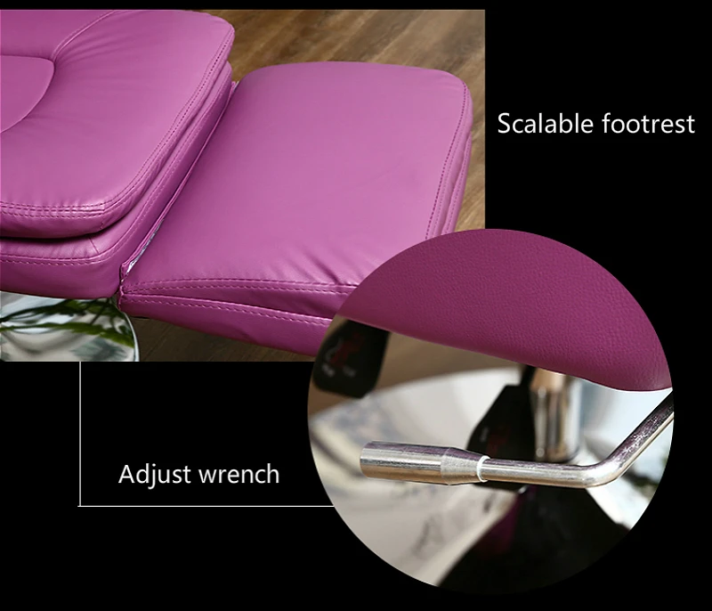 Многофункциональное кресло для парикмахерских откидное вращающееся