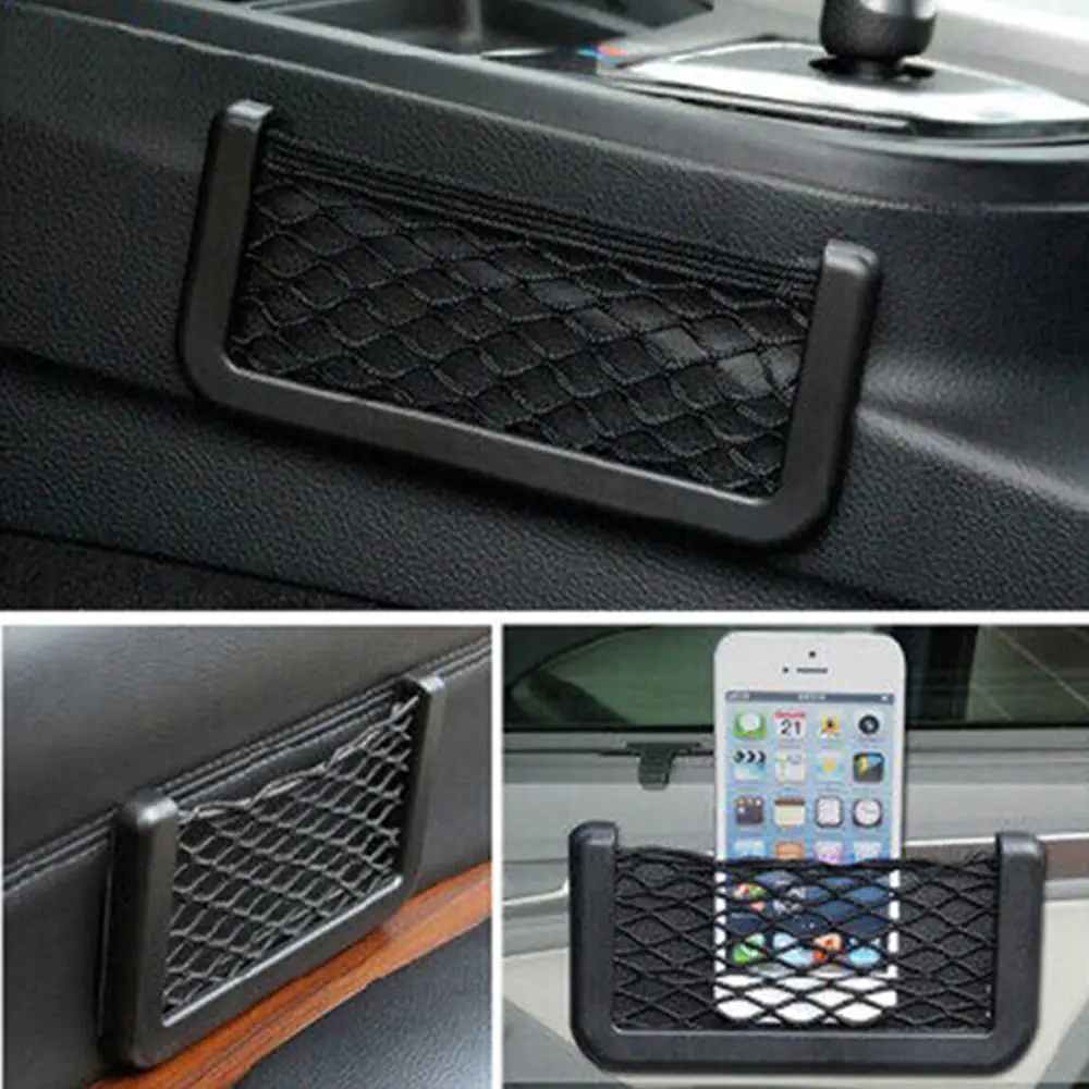 Универсальный заднем сиденье автомобиля хранения сетчатый мешок Прочная