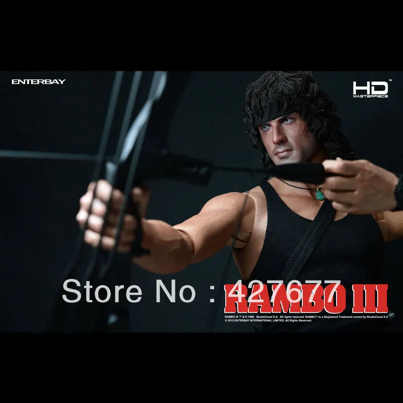 Rambo First Blood 1/4th scale Collectible Figurine Specification Enterbay HD Masterpiece | Игрушки и хобби