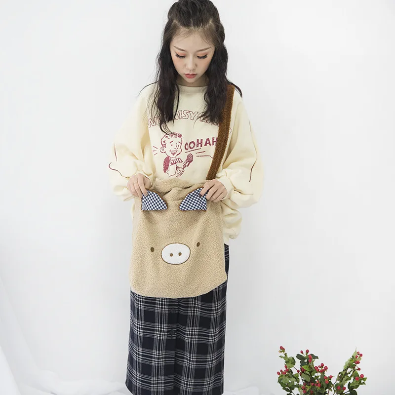 Оригинальная сумка Youda с мультяшным изображением на плечо милая Женская стильная