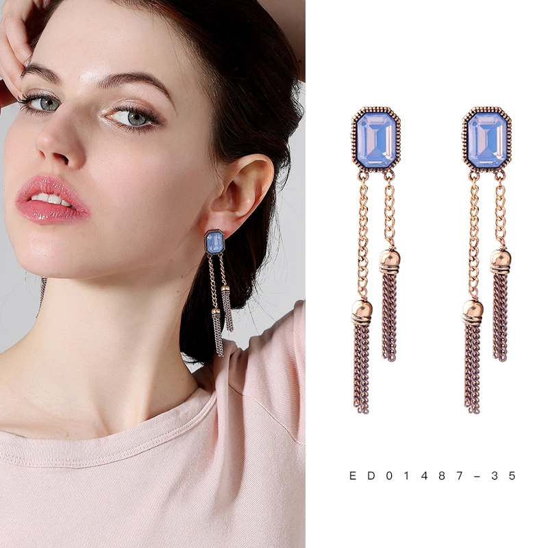 Женские серьги в винтажном стиле с геометрическим рисунком|vintage earrings|vintage style