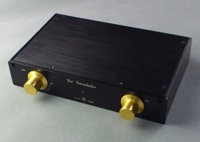 

Черный алюминиевый ЦАП-декодер M2705, предусилитель MBL6010, шасси/корпус усилителя/Чехол/коробка «сделай сам» (265*52*171 мм)