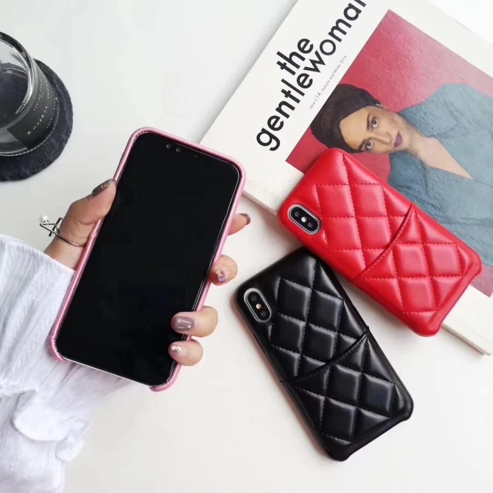 luxury Brand France Lattice Phone case coque for iphone 7 6s 6 8plus xr xs max 7plus Cover fundas accessories Cases casa |