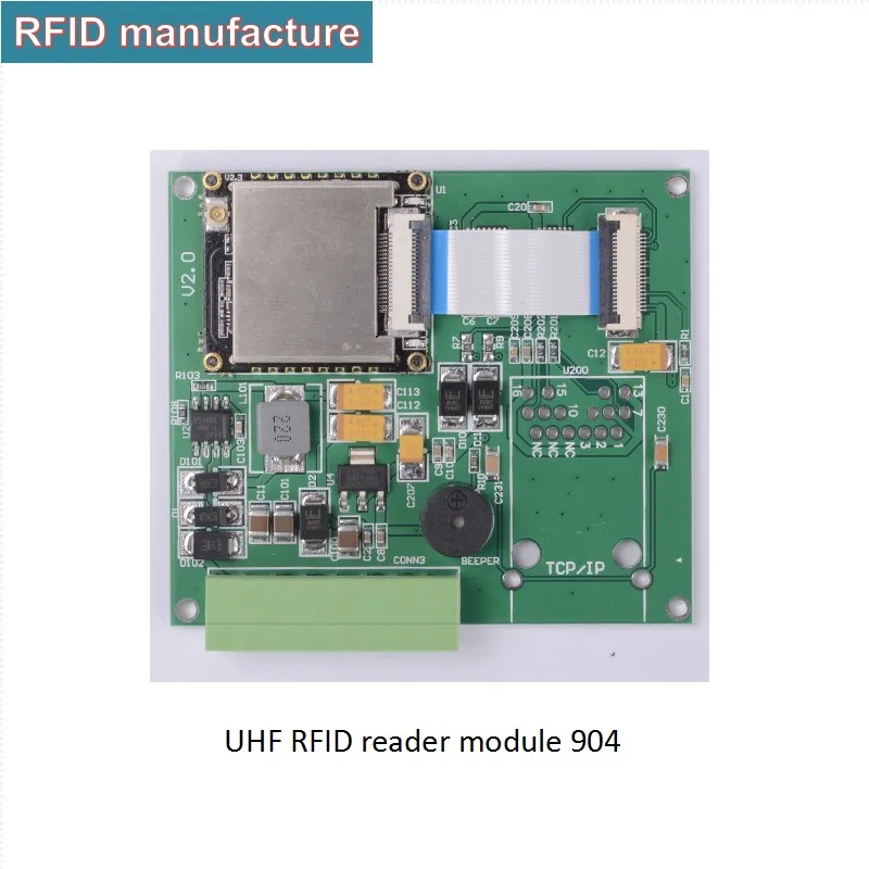 POE small UHF RFID reader module with poe tcp/ip rs232 wiegand26 wiegand34 for parking people access warehouse management | Безопасность