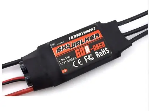 Hobbywing Skywalker 20A 30A 40A 50A 60A 80A ESC контроллер скорости с UBEC для RC FPV Quadcopter Самолеты