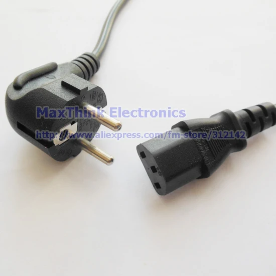 Шнур питания NCHTEK C13 EU Schuko шнур европейского типа 3 контакта штекер-гнездо IEC 320