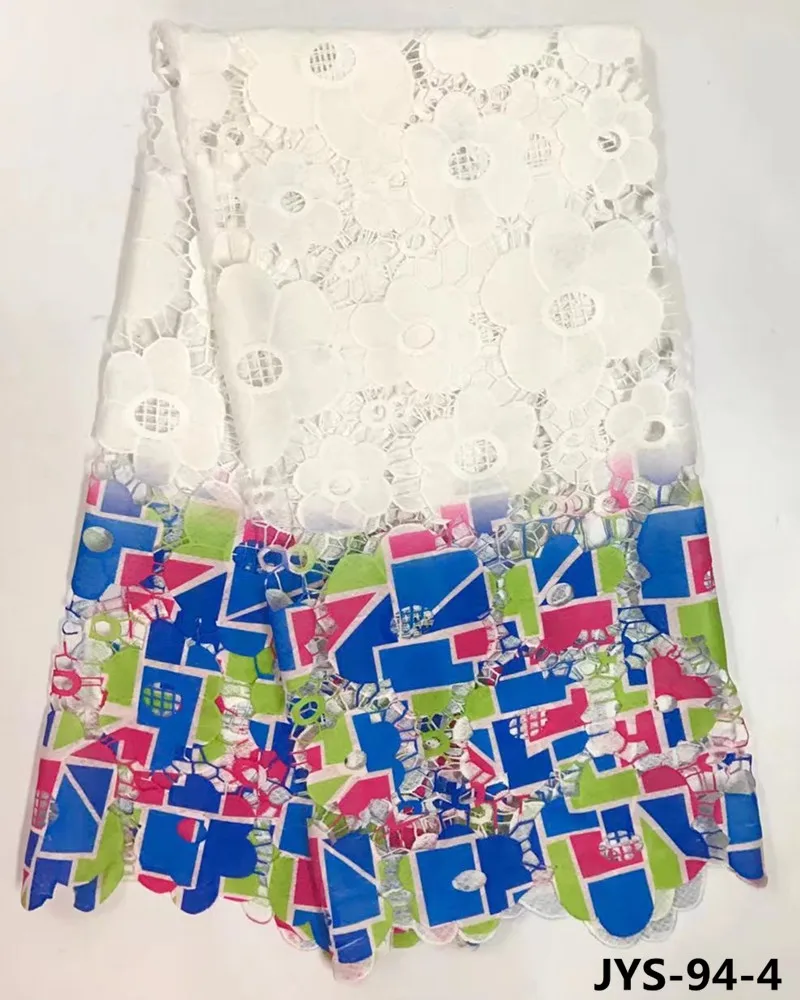 2017 африканская вышивка гипюровая кружевная ткань красивый цветок вышитый дизайн