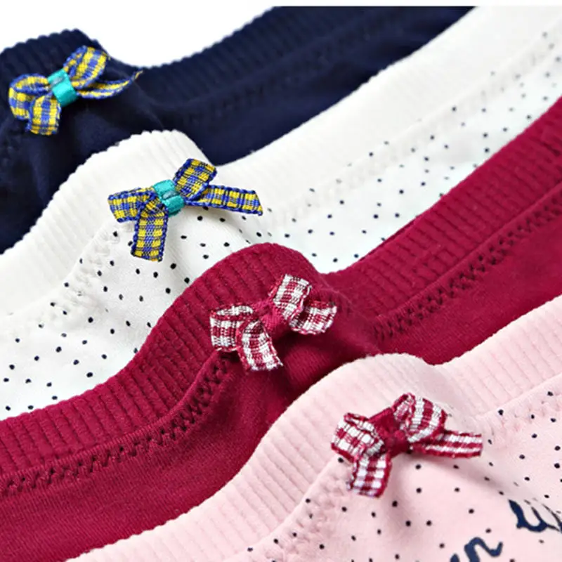 5 шт./лот высококачественные женские хлопковые трусы большого размера милые