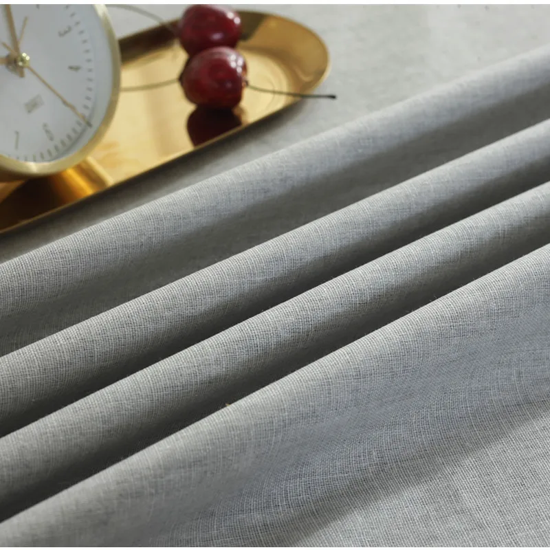 2019 New Products Nordic Simple Solid Color Round Cotton and Linen Tablecloth Waterproof Coffee Table Cloth Cover Towel | Дом и сад