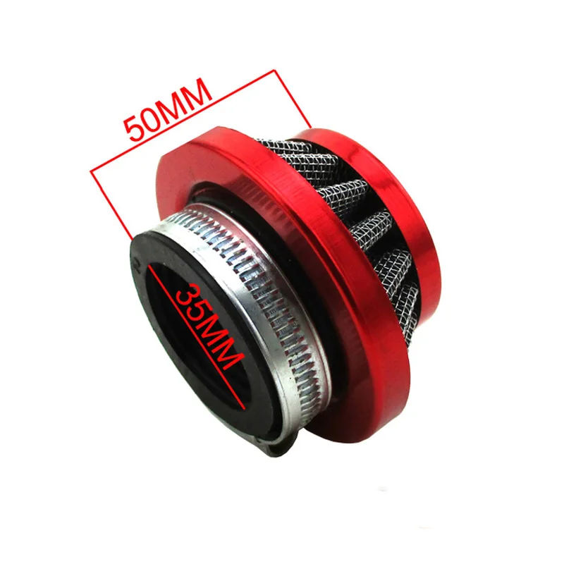 XLJOY 35 мм красный воздушный фильтр для Yamaha DT80 RD80 RD125 RD200 Aerox Breeze BWS|Воздушные фильтры