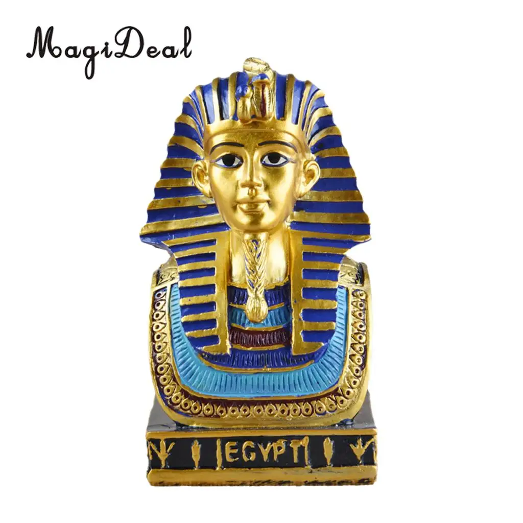 MagiDeal Home Decor Figurine Ancient Egyptian King Tut Resin Statue Sculpture Crafts-Great Gift