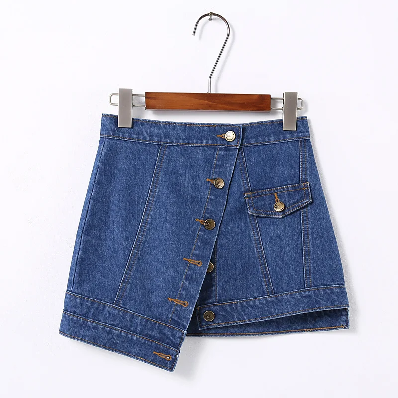 Комплект женской одежды из двух предметов: платье + женская джинсовая юбка на