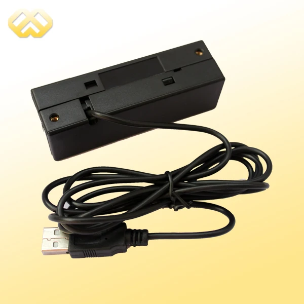 MSR01 дешевый USB/серийный/виртуальный COM считыватель магнитных карт 3 отслеживания |