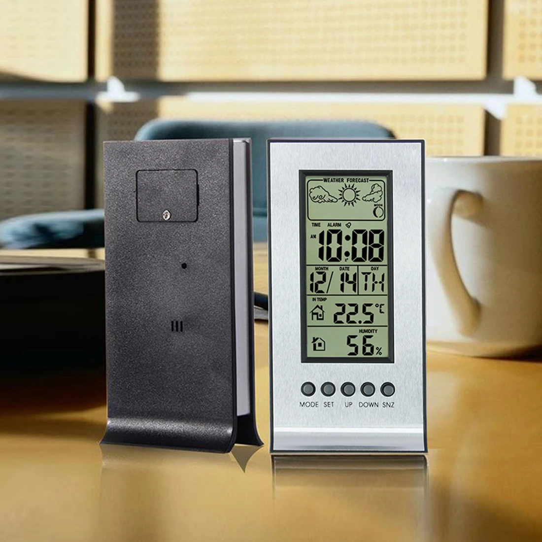 Беспроводная метеостанция с беспроводными датчиками термометр гигрометр