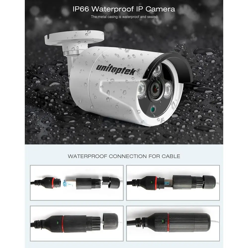 4CH 8CH 4MP 48 V POE NVR 2.0MP 3000TVL ip камера ночного видения CCTV система Plug and Play комплект