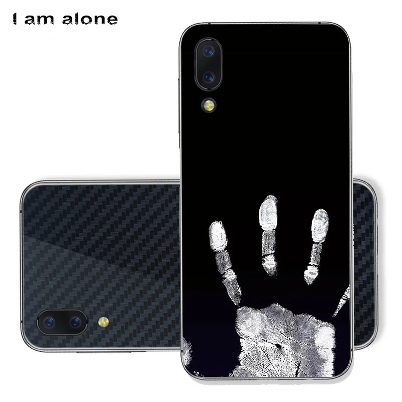 Чехлы для телефонов I am alone для Umidigi One Pro, 5,9 дюймов, модные черные мягкие чехлы из ТПУ для мобильных телефонов Umidigi One Pro
