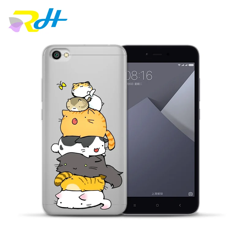Для xiaomi A2 Coque Etui силиконовый мягкий чехол Модный милый с животными для mi 5X6 8 Lite |
