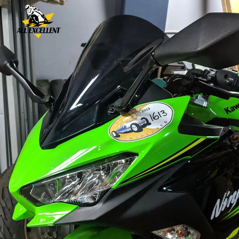 Для мотоциклов Kawasaki Ninja 400 2018 2019 высококачественные пластиковые дефлекторы для