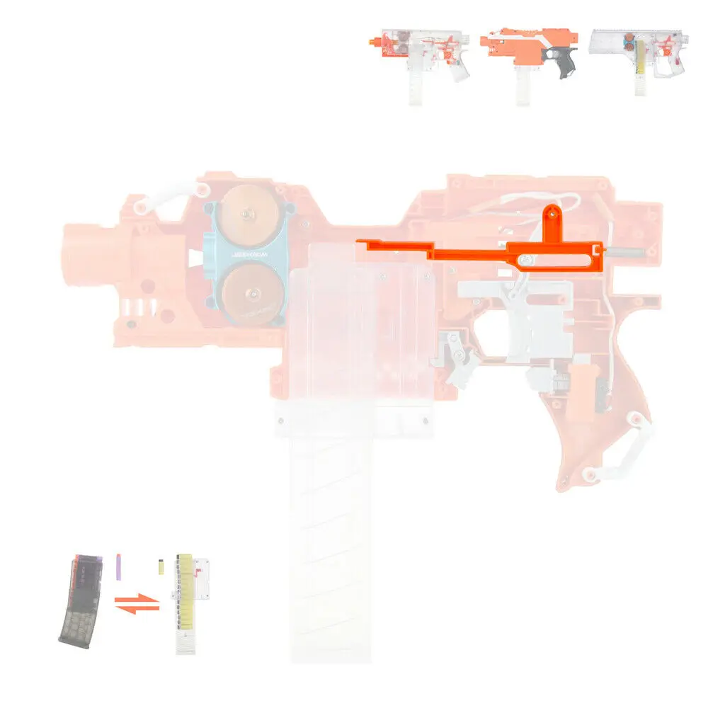 Рабочий мод толкатель стержень длинные и короткие дротики совместим с Nerf STRYFE