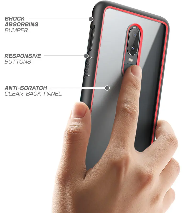 Чехол для телефона для OnePlus 6 SUP, чехол UB, стильная серия, противоударный Гибридный защитный бампер премиум класса из ТПУ+ чехол из поликарбоната для One Plus 6, чехол