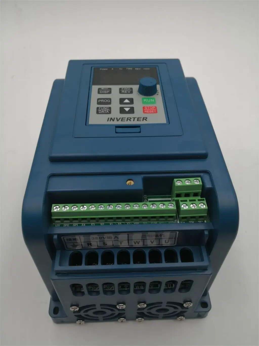 Переменного тока с частотно-регулируемым приводом 380V 4KW/5.5KW/7.5KW частотно-регулируемый привод 3-фазный Скорость инвертор контроллер двигателя с частотно-регулируемым приводом инвертор оплатить корабль - Цвет: 5.5Kw 380v