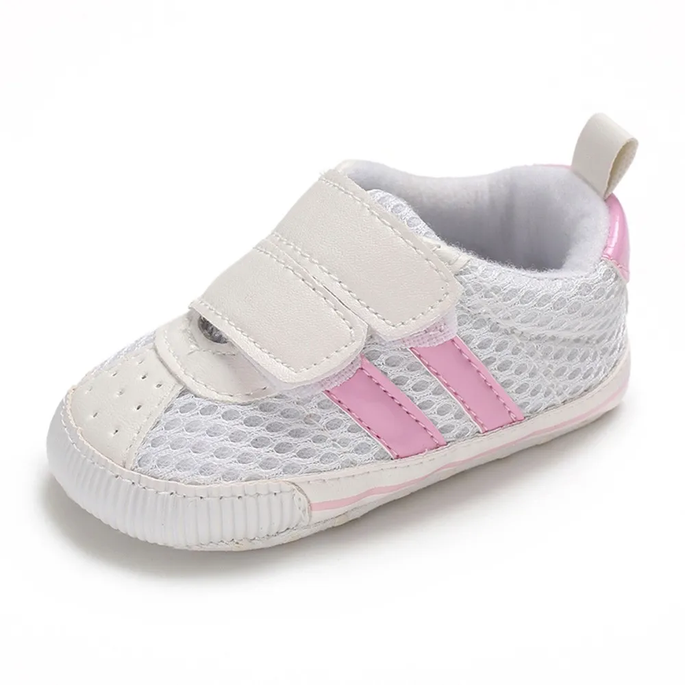 Newborn Baby Girls Boys Mesh Sport Breathable First Walker Soft Sole Shoes |