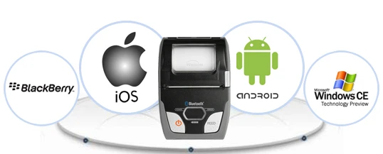 Woosim мобильный принтер bluetooth Смарт карта печатная машина WSP R240|mobile printer|mobile printer