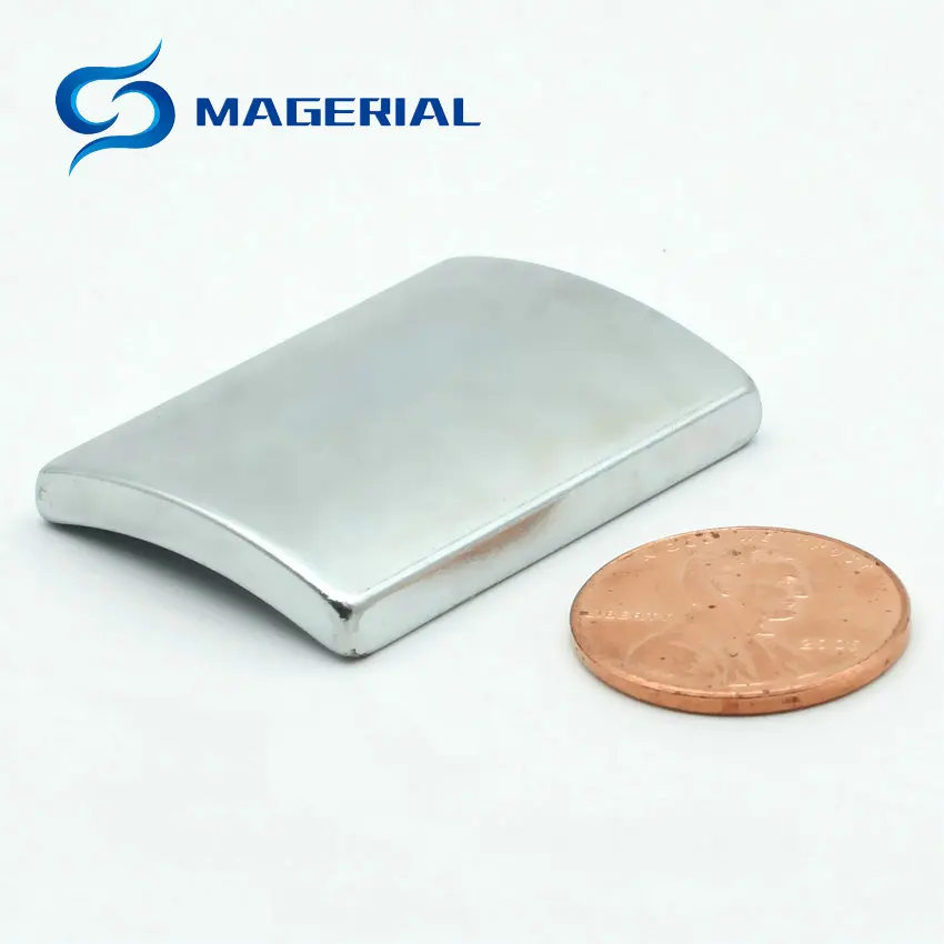 NdFeB дуговой сегмент OR39.5xIR35.5xL35xW26 мм сервомотор с высоким крутящим моментом магнит