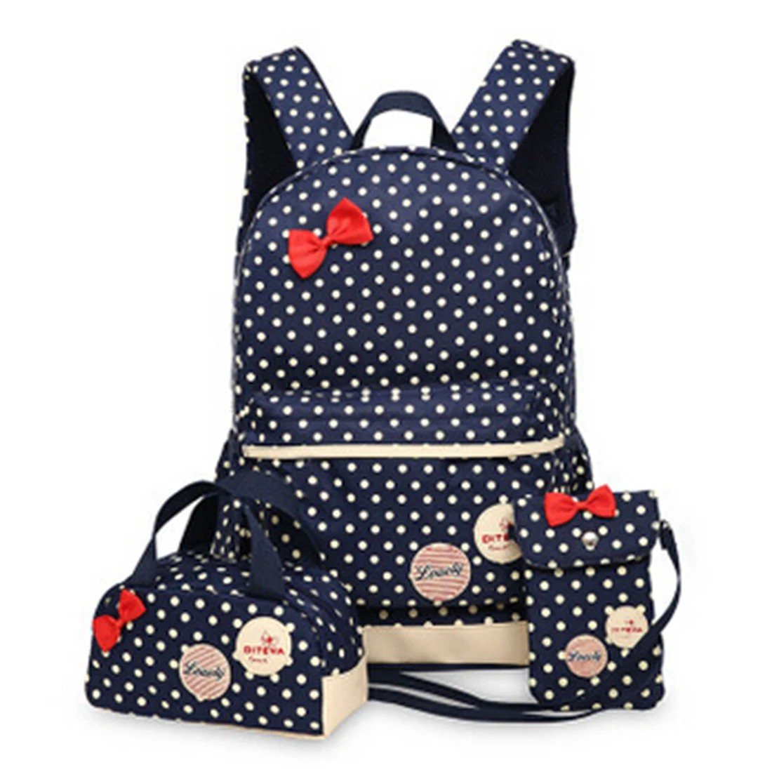 3 шт./компл. Новые водонепроницаемые школьные сумки для девочек-подростков рюкзак