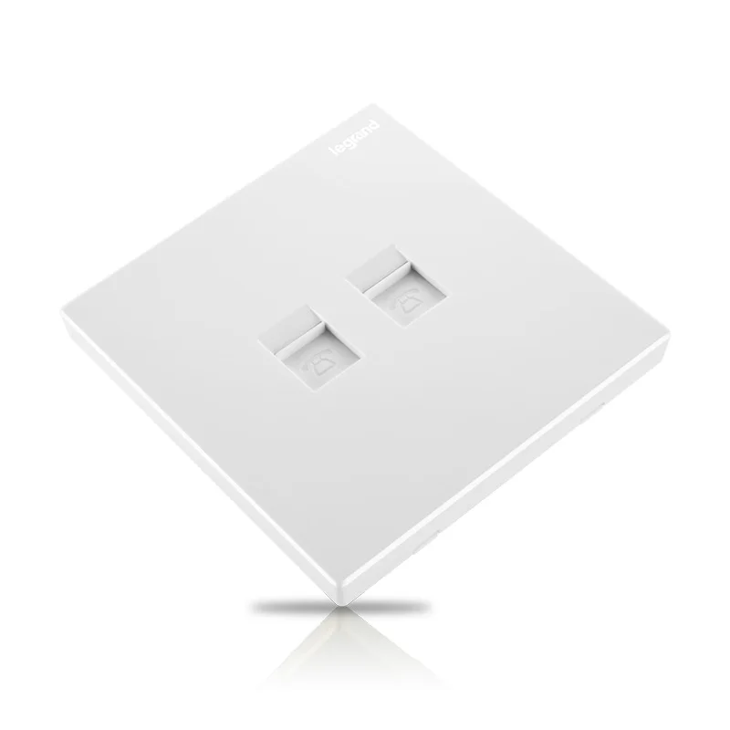 Высококачественная настенная розетка с двойным телефоном и большой панелью 86