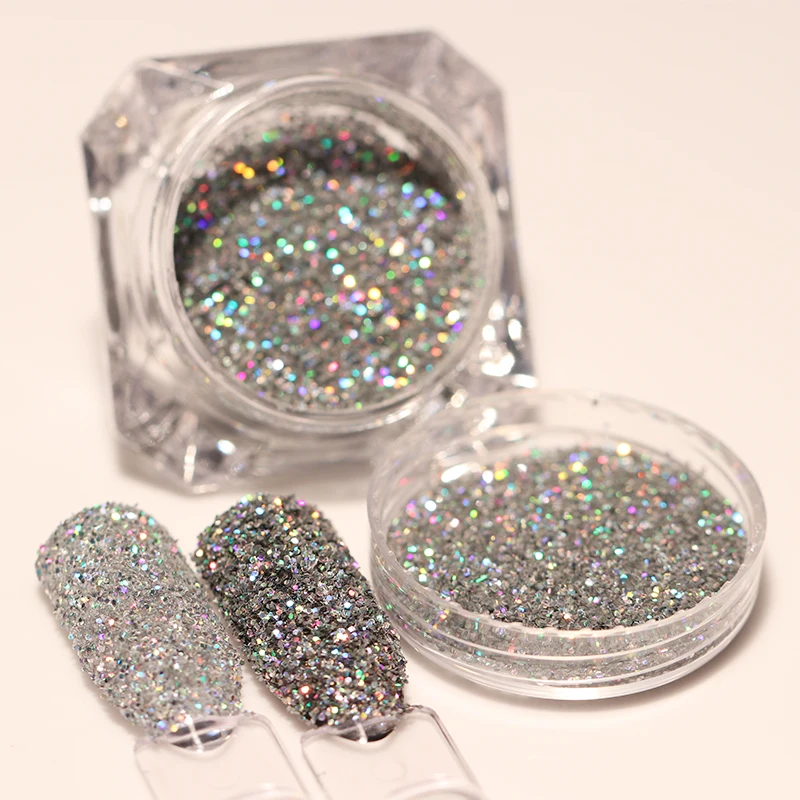 1 коробка BORN PRETTY Laser блестки блеск для ногтей порошок 5 г голографический Золотой