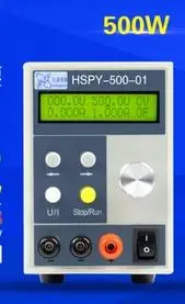 Регулируемый источник питания постоянного тока 500 в 1 а/программируемое