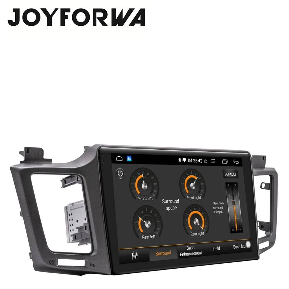 Автомагнитола Carplay для Toyota мультимедийный dvd плеер на Android 10 1 дюйма Din Wi Fi 4G руля RAV4