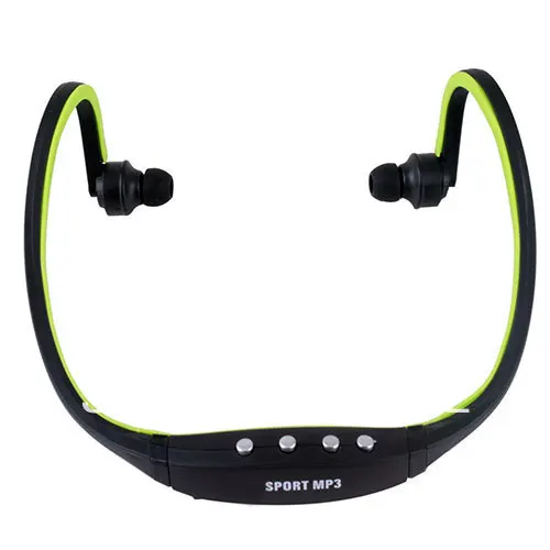 Портативный Спорт Беспроводной наушники беспроводные музыка MP3 плеер TF карты FM