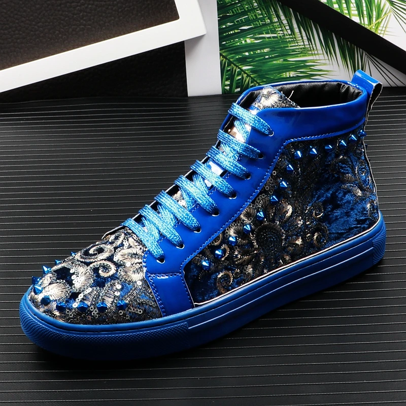 Fashion Men Loafer Shoes Rivet Spring Breathable Men's Casual Trend Lightweight Loafers Comfortable Sneakers Man's Flats | Обувь