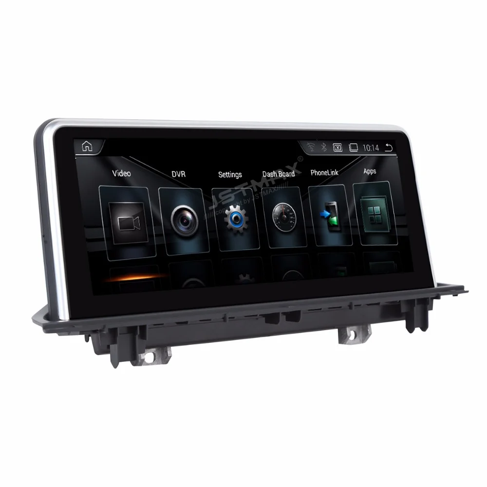 JSTMAX 10 25 &quotIPS Android 9 0 PX6 автомобильная стереосистема для BMW X1 F48 2016 2017 NBT система 4 + 32G