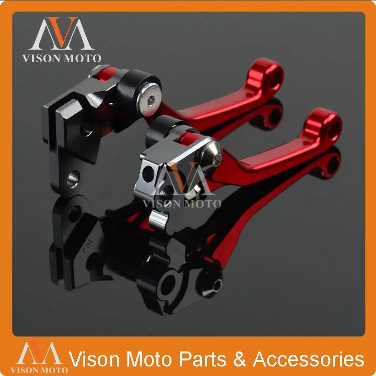 CNC поворотные тормозные рычаги сцепления для Honda CR80R CR85R CRF150R CR125R CR250R CRF450R мотокросс