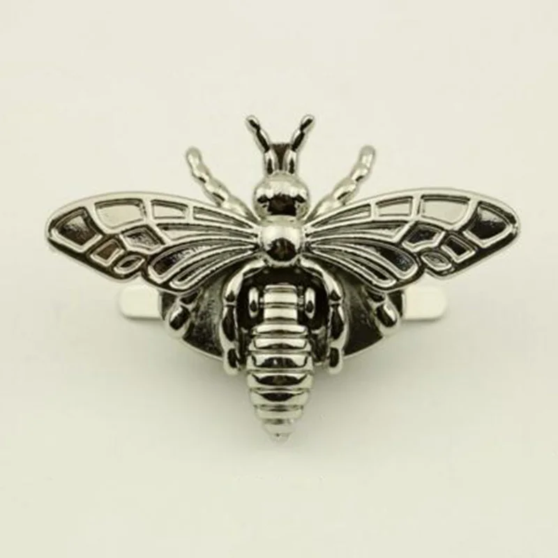 Металлическая застежка в форме пчелы с поворотным замком фурнитура для ручных