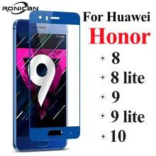Full cover honor 9 lite protective glass honor 9 8 10 on the for huawei 8lite 9lite screen protector tempered glass honor light