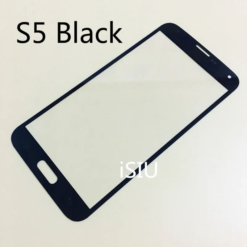 S5 Black ЖК-дисплей сенсорный экран для samsung Galaxy S5 G900F G900I S5 Mini G800F сенсорный экран Панель переднее стекло телефон запасные части - Цвет: S5 Black