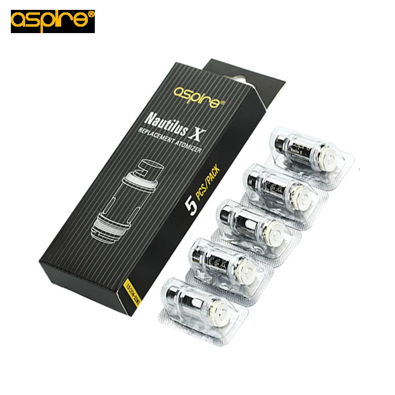 5 шт. Aspire Nautilus X замена катушки 1.8ohm 1.5ohm для распылитель бак жидкостью Vape|coil