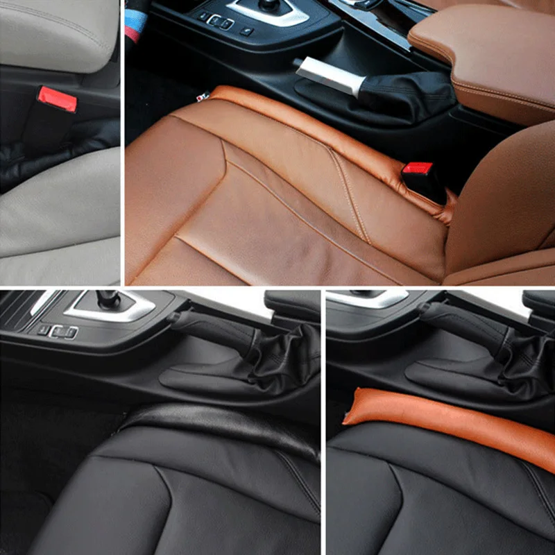 2p Car Styling Seat Gap Filler Pad Cover for Volvo S60 S80 V70 XC90 XC60 V50 C70 V60 V40 S60L S80L | Stickers