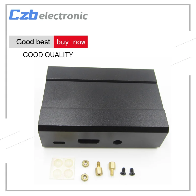 Премиум алюминиевый сплав металлический корпус коробка для Raspberry Pi 3 Модель 2 B +|box